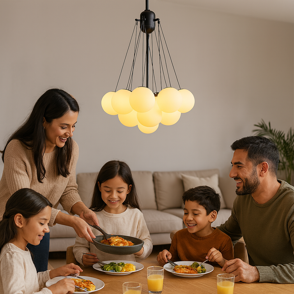 Nordic Bubble LED Pendant Chandelier Light