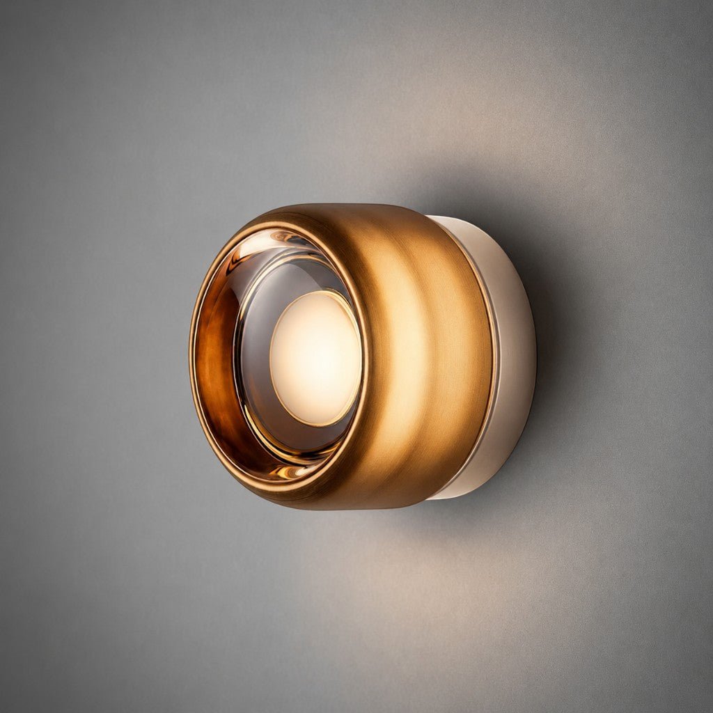Modern Interior LED Wall Lamp - Amber Jelly Decor - Lattea Global