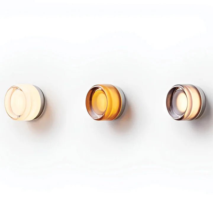 Modern Interior LED Wall Lamp - Amber Jelly Decor - Lattea Global