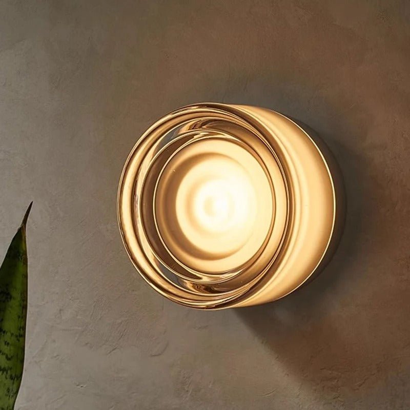 Modern Interior LED Wall Lamp - Amber Jelly Decor - Lattea Global