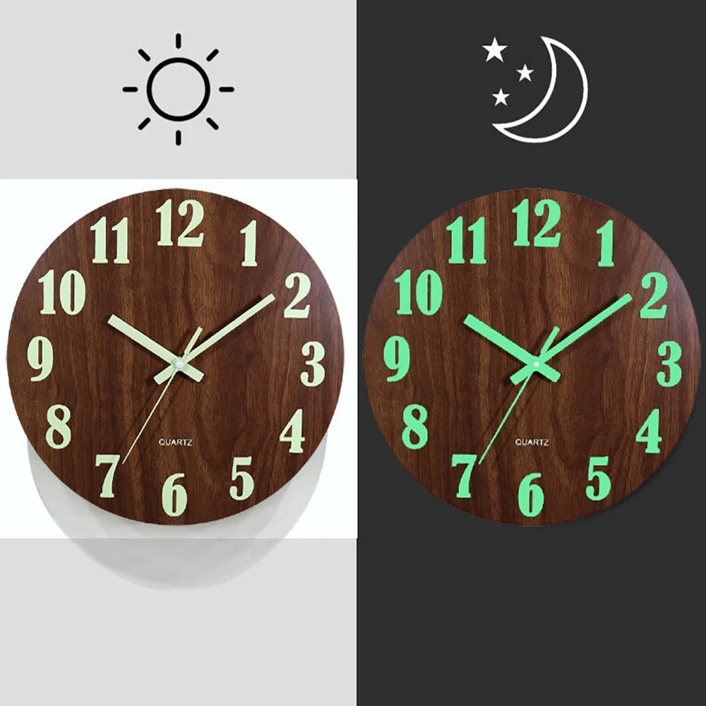 Modern Luminous Design Wall Clock - Lattea Global