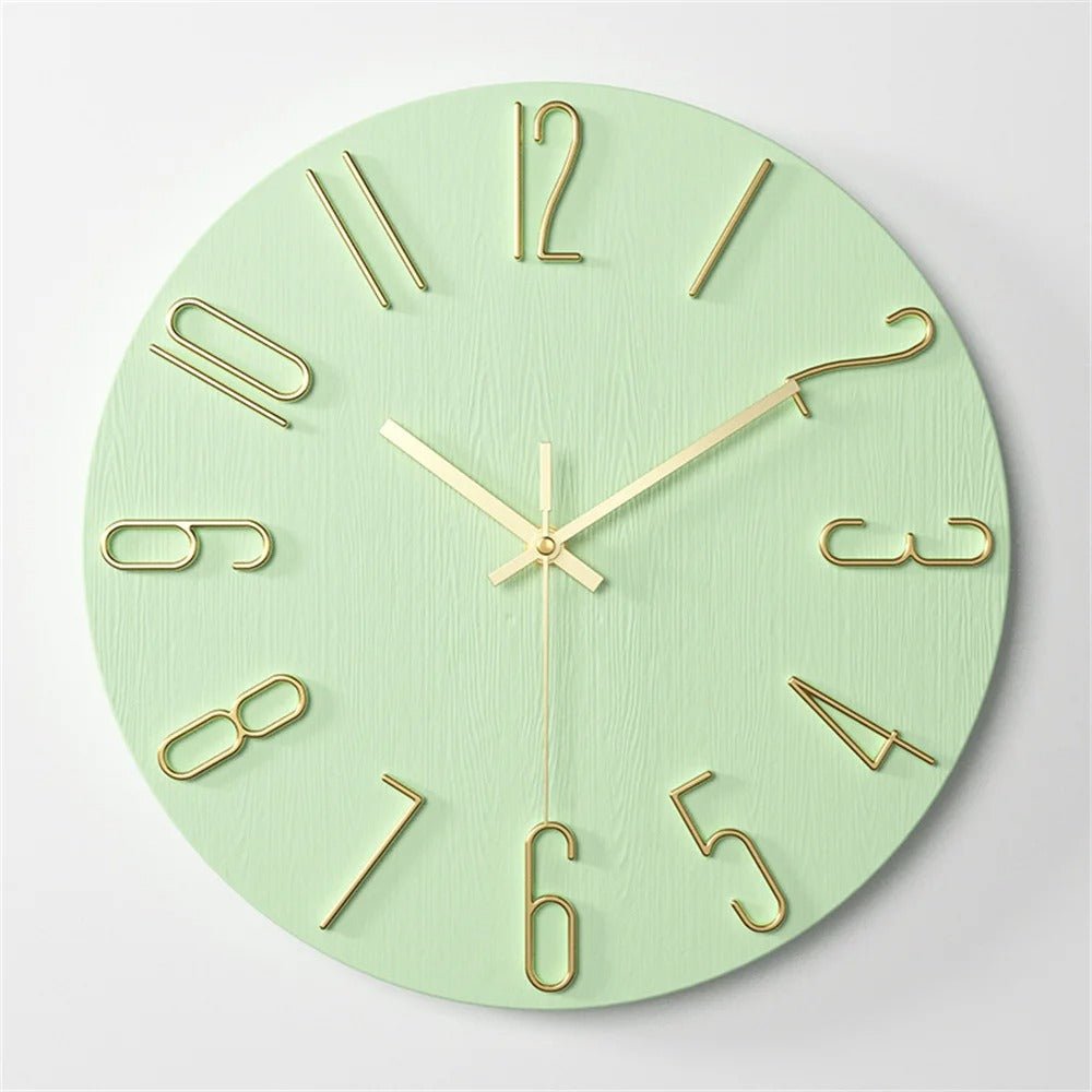 Modern Minimalist Decorative Wall Clock - Lattea Global
