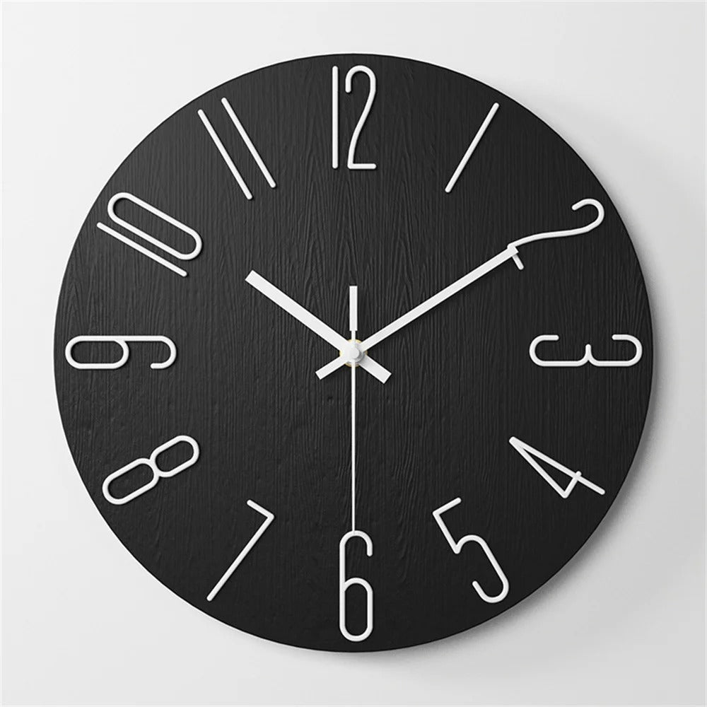 Modern Minimalist Decorative Wall Clock - Lattea Global
