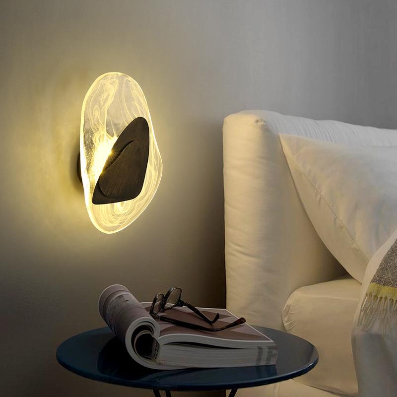 Modern Nordic Crystal Wall Sconce - Lattea Global