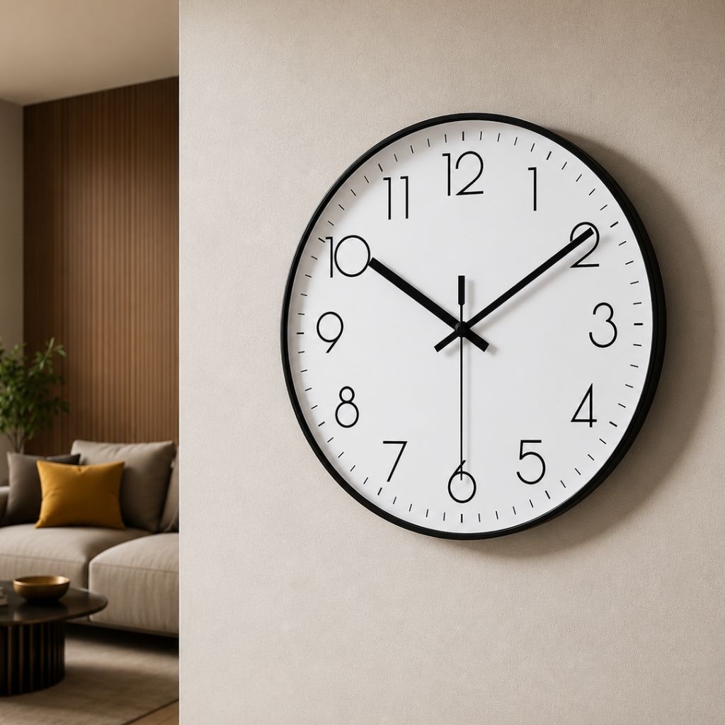 Modern Nordic Style Wall Clock by Lattea