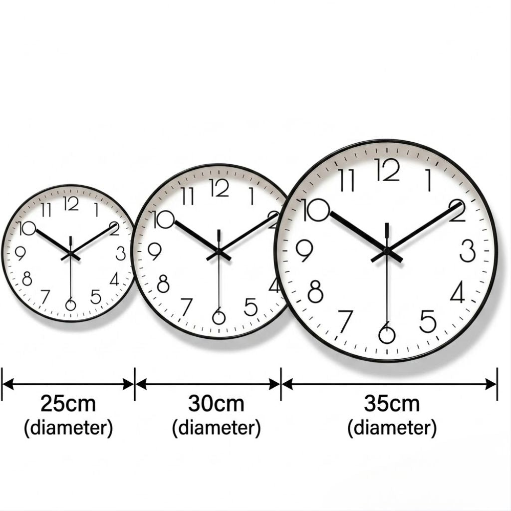 Modern Nordic Style Wall Clock by Lattea