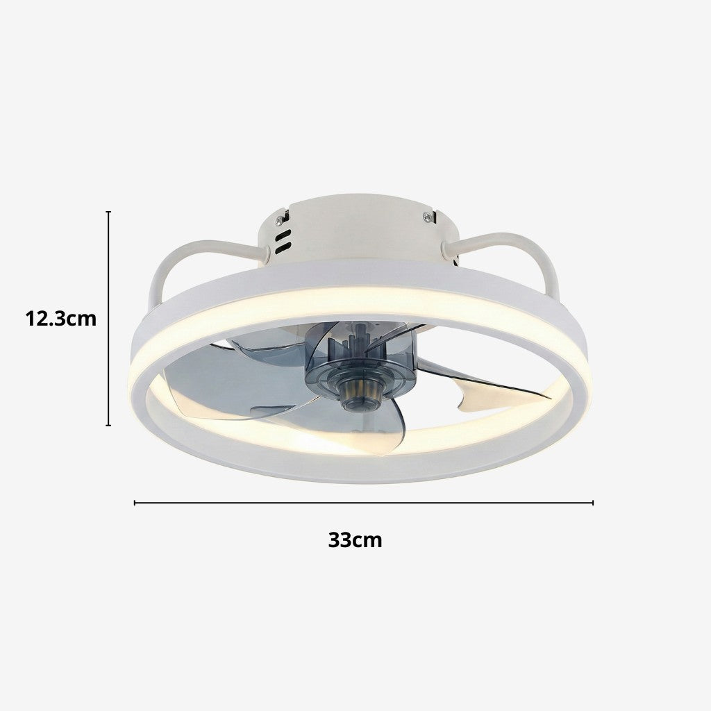 Modern Remote Ceiling Fan Light - Memory Function