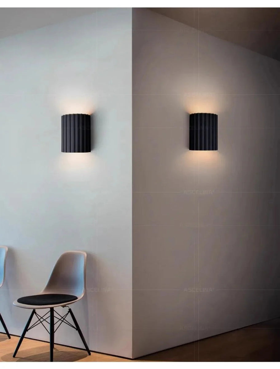 Modern Resin Wall Sconce - Lattea Global