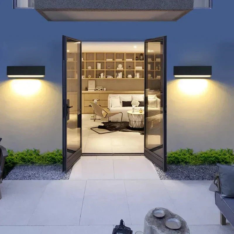 Modern Waterproof LED Wall Light for Outdoor Spaces - Lattea Global