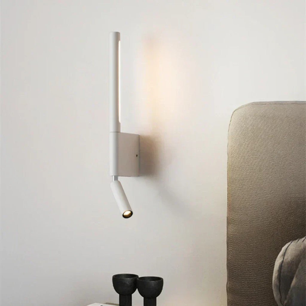 MoodLamp Bedside Wall Light with Adjustable Reading Spotlight - Lattea Global