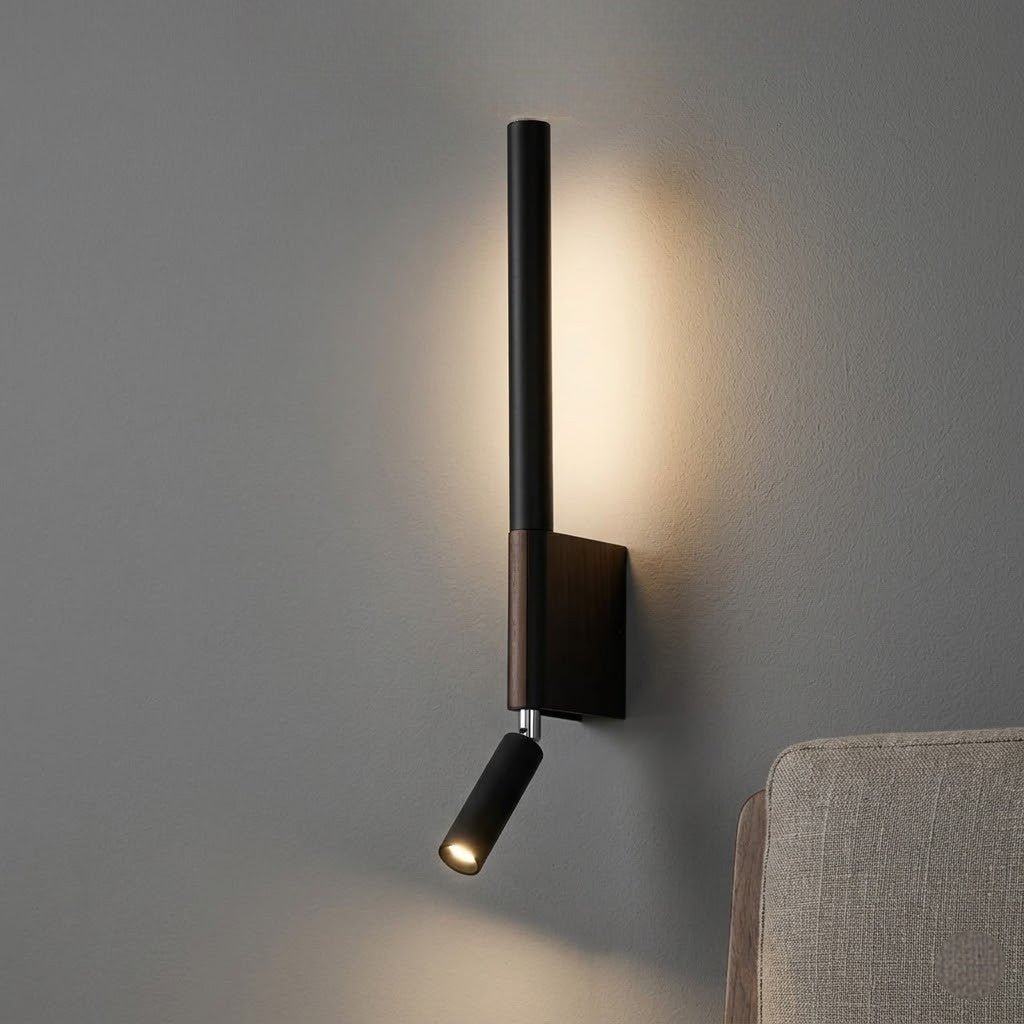 MoodLamp Bedside Wall Light with Adjustable Reading Spotlight - Lattea Global