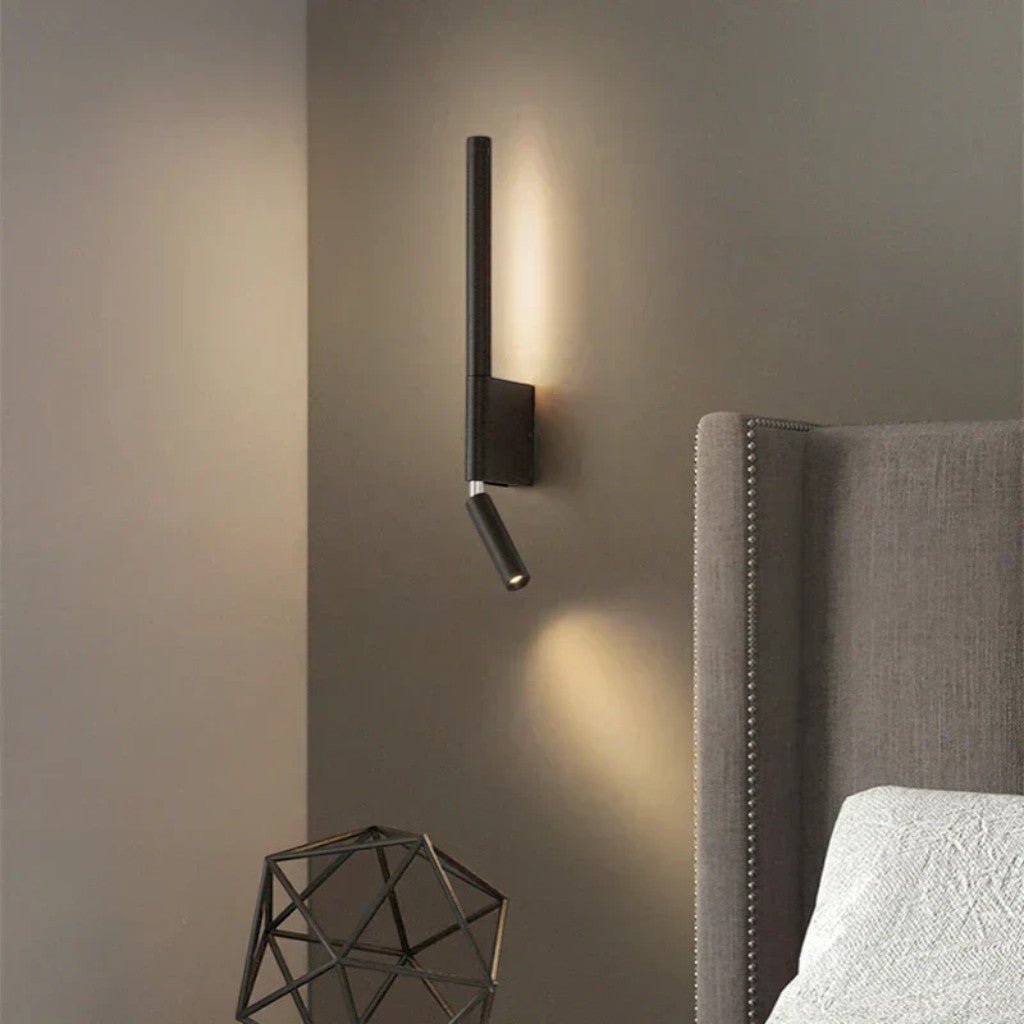 MoodLamp Bedside Wall Light with Adjustable Reading Spotlight - Lattea Global