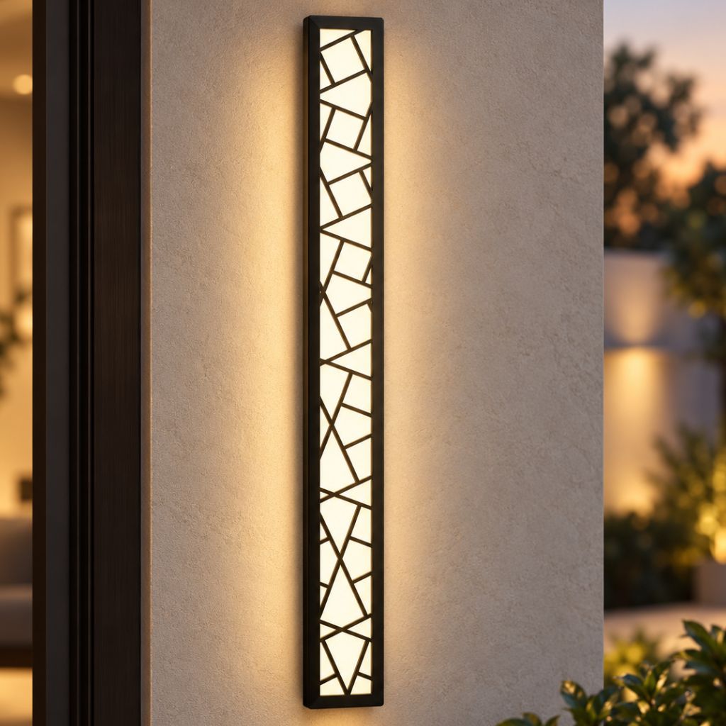 Mosaic Aluminium LED Outdoor Wall Light – IP65