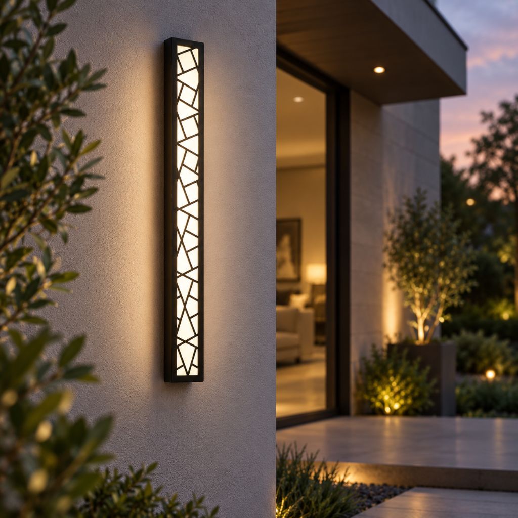 Mosaic Aluminium LED Outdoor Wall Light – IP65