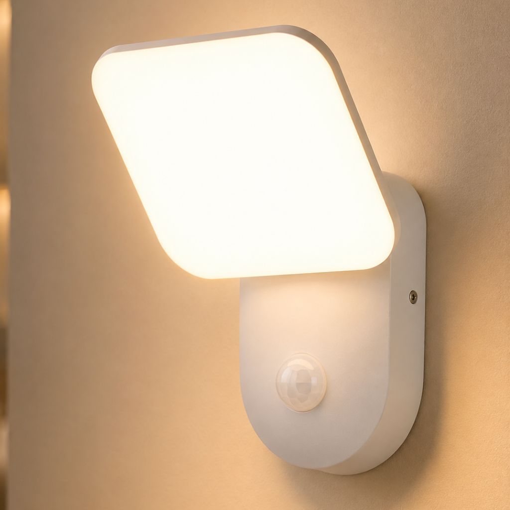 Motion-Activated Outdoor LED Wall Light