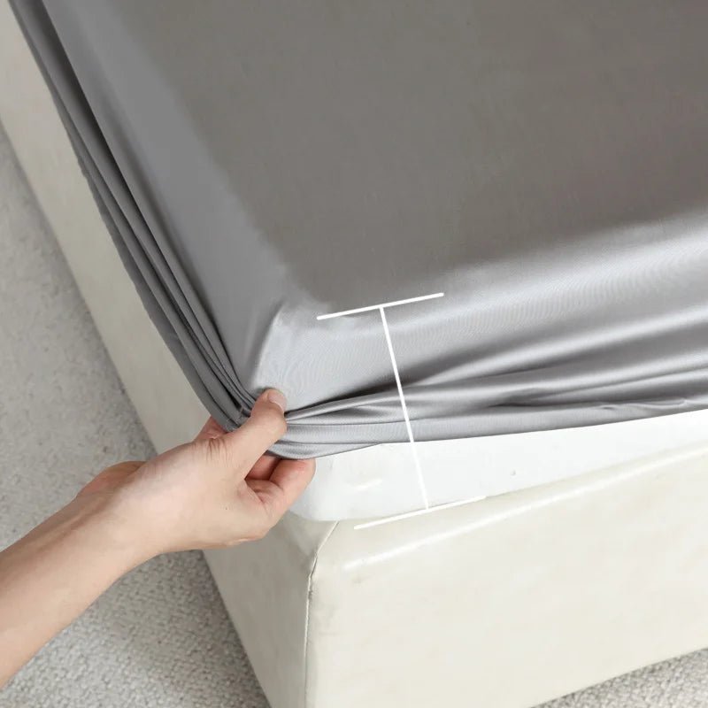 Mulberry Silk Fitted Sheet Soft and Breathable - Lattea Global