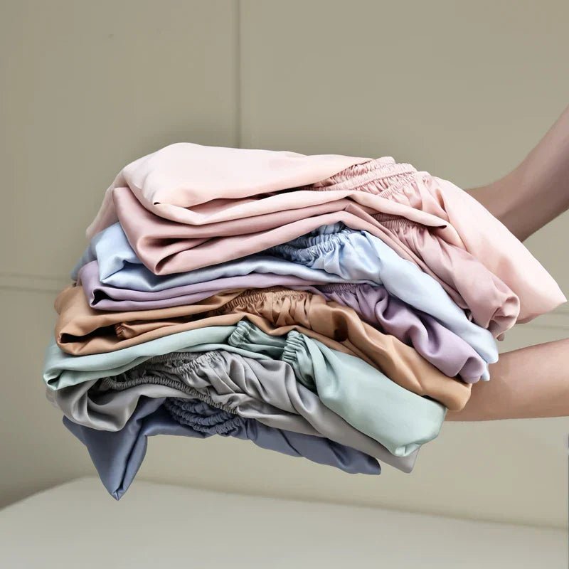 Mulberry Silk Fitted Sheet Soft and Breathable - Lattea Global
