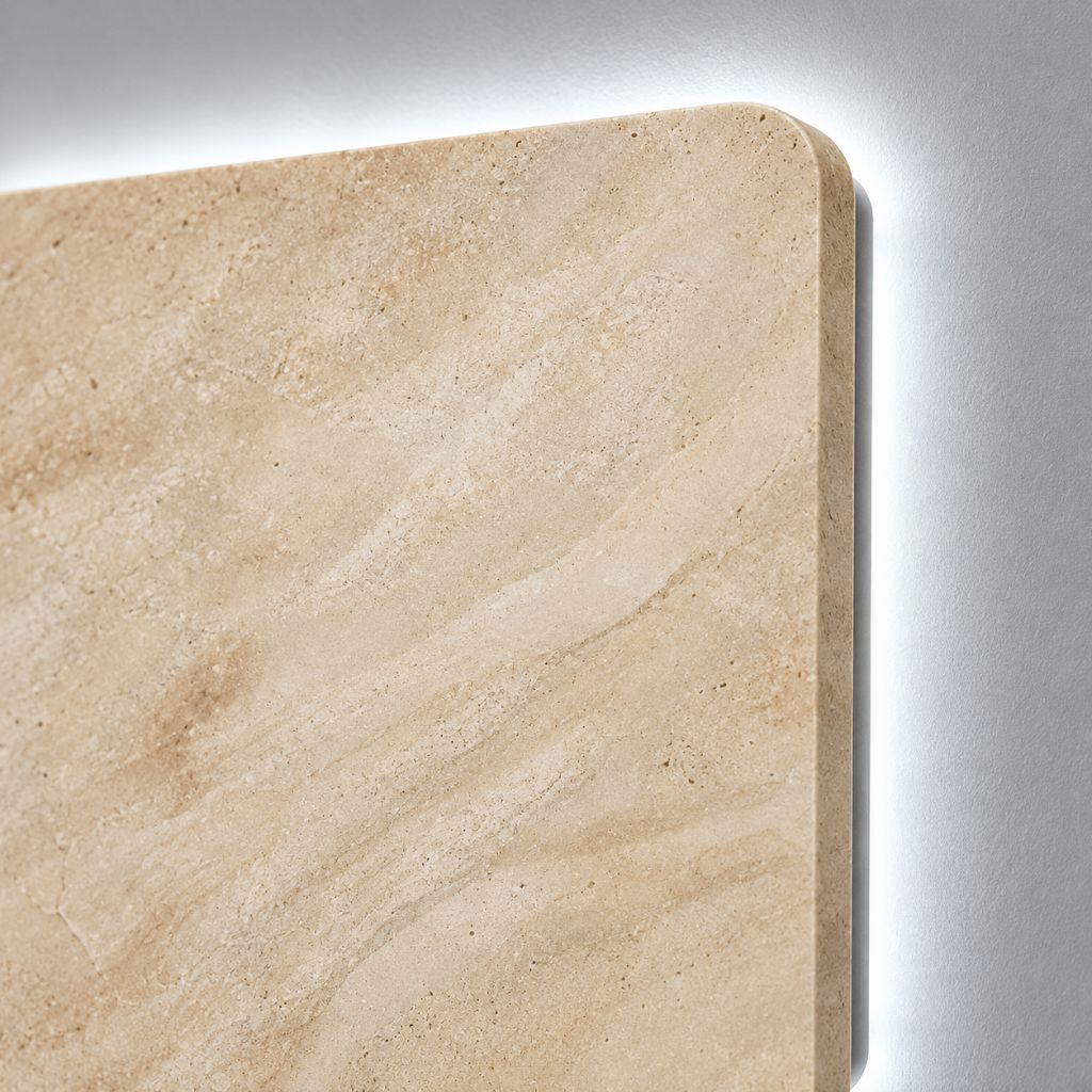 Natural Stone Square IP65 LED Wall Light