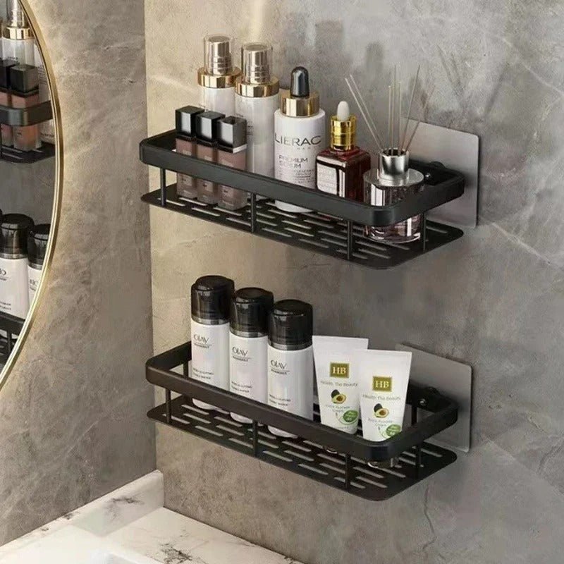 No - Drill Bathroom Shelves – Space - Saving & Easy to Install - Lattea Global