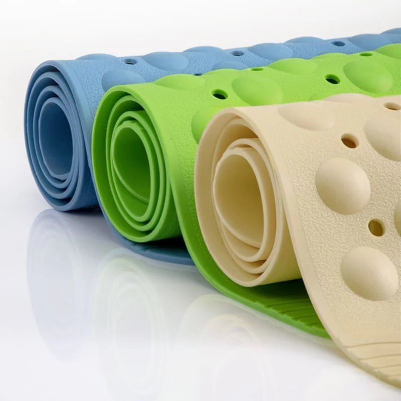 Non - Slip Large Bath Mat with Safety Massage Suction Cups - Lattea Global
