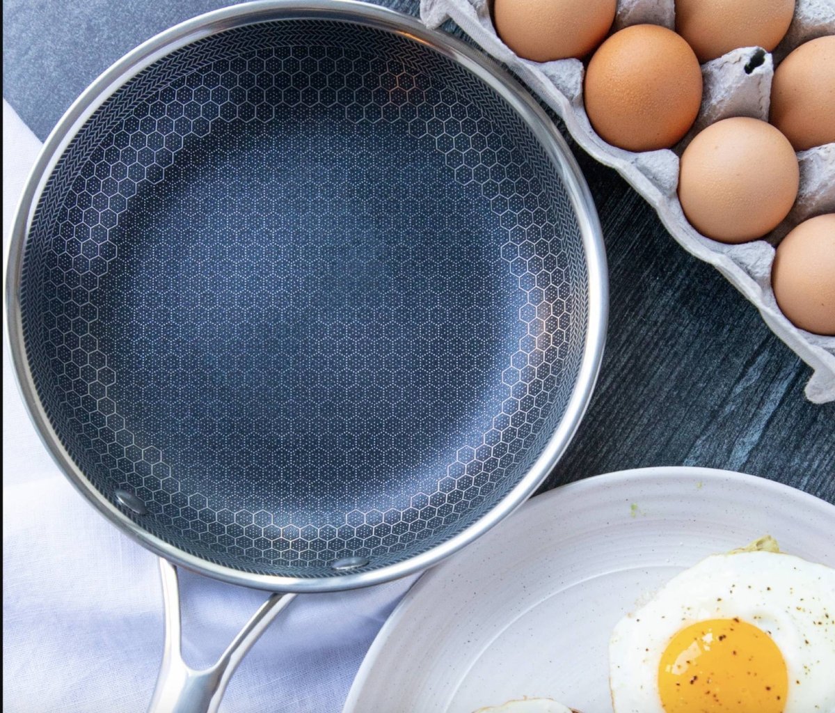Non - Stick Stainless Steel Frying Pan by Lattea - Lattea Global