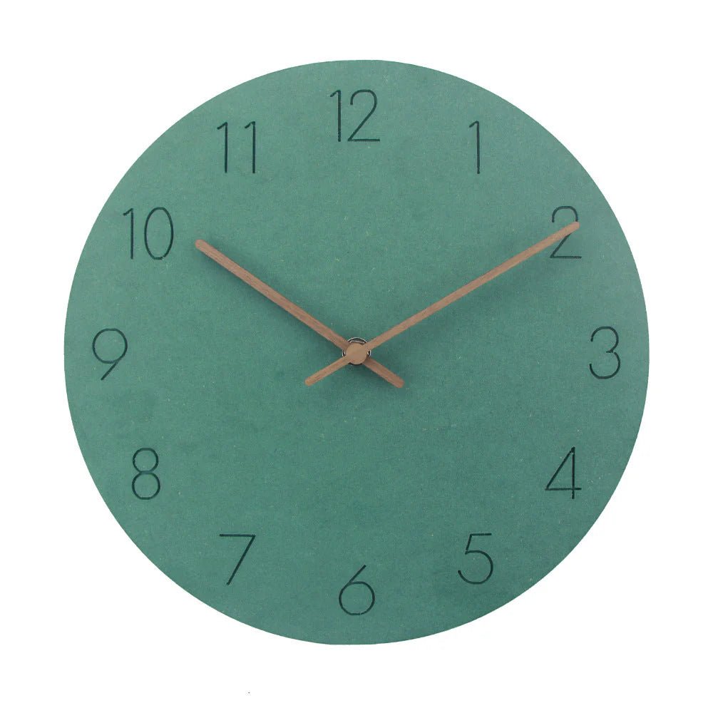 NordClock - Scandinavian Minimalist Wall Clock with Quiet Movement - Lattea Global
