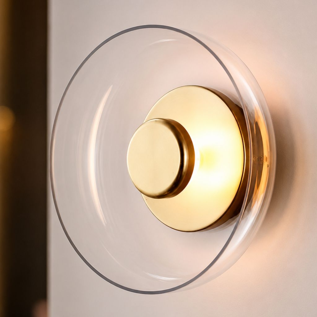 Nordic Glass Bowl Wall Lamp