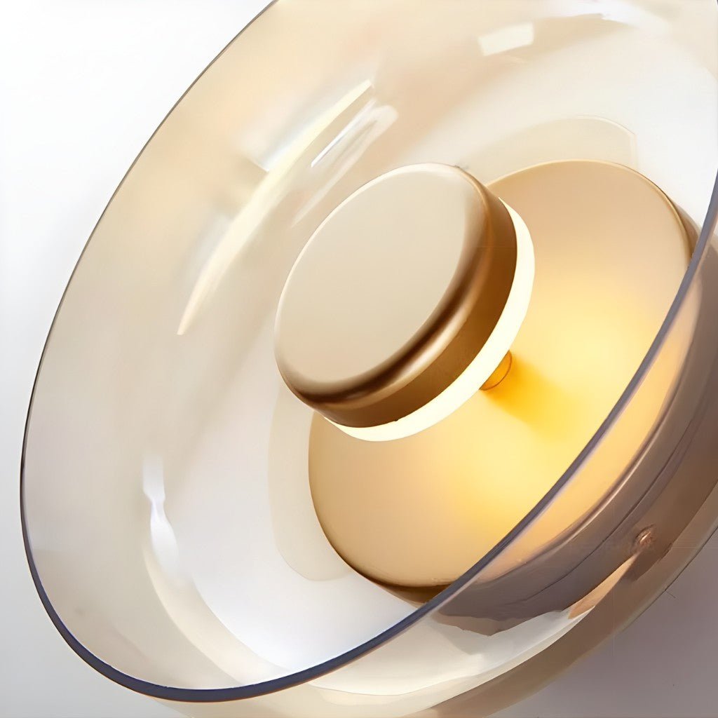Nordic Glass Bowl Wall Lamp