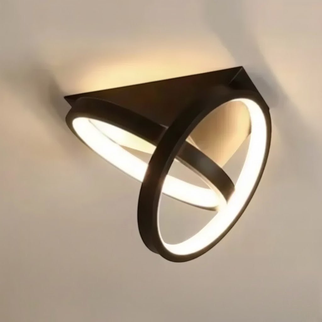 Nordic LED Double Ring Ceiling Light