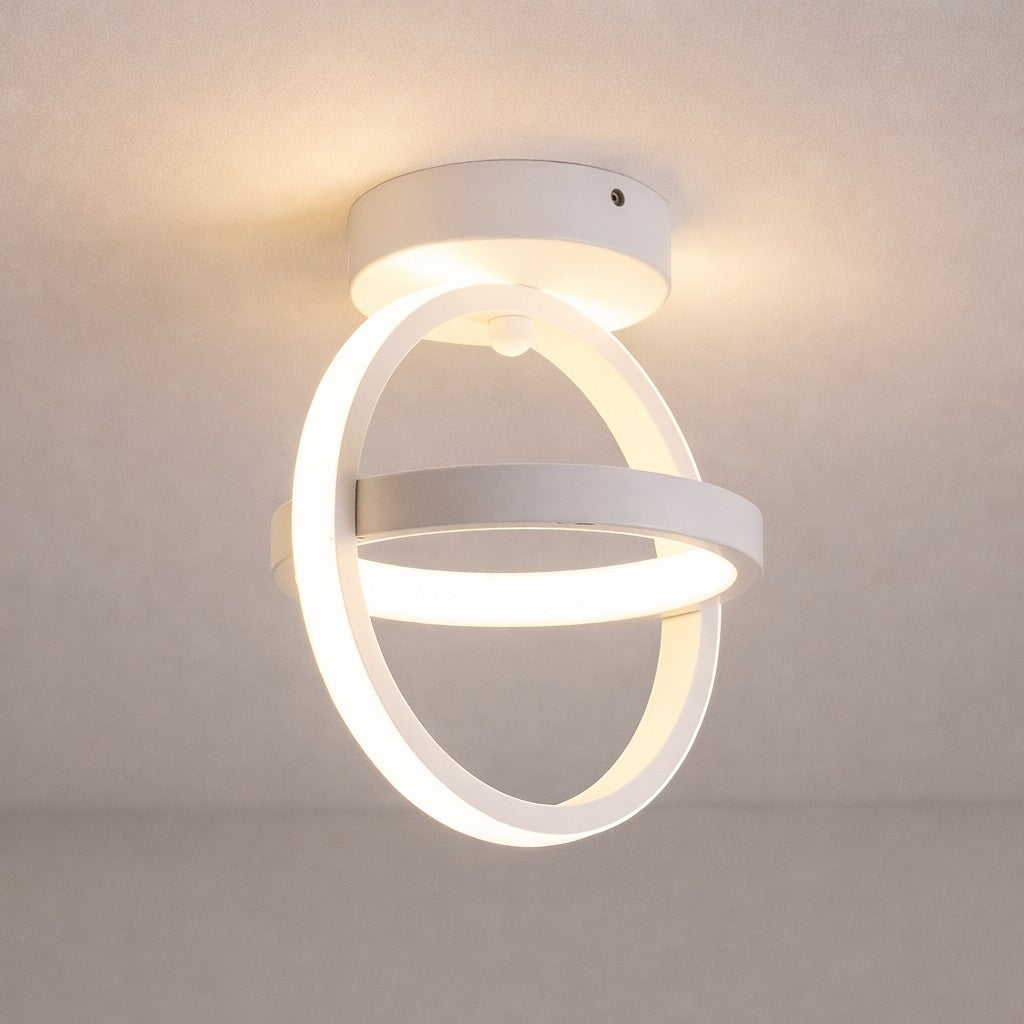Nordic LED Double Ring Ceiling Light