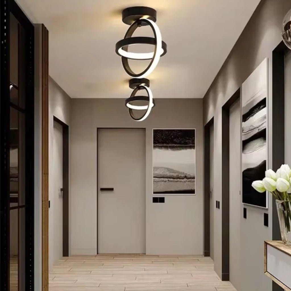 Nordic LED Double Ring Ceiling Light