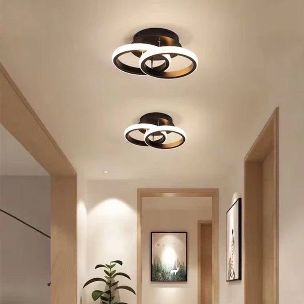 Nordic LED Double Ring Ceiling Light