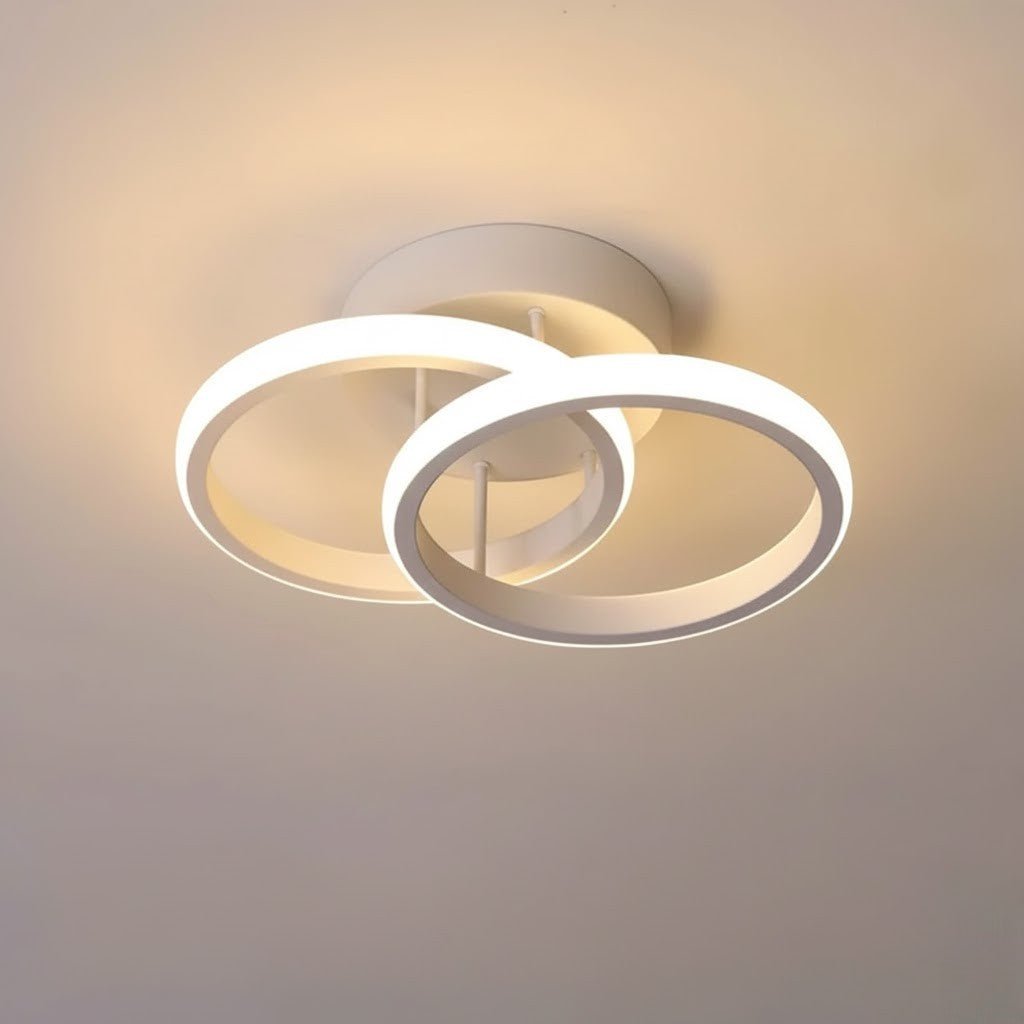 Nordic LED Double Ring Ceiling Light
