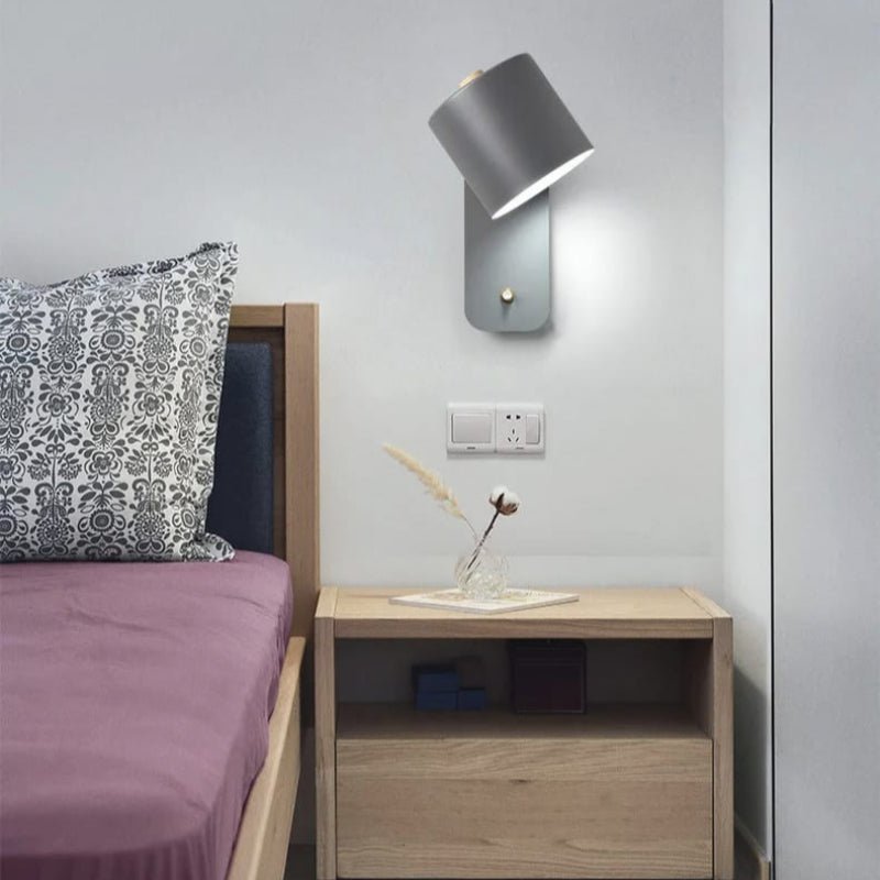 Nordic LED Wall Sconce with Switch - Lattea Global