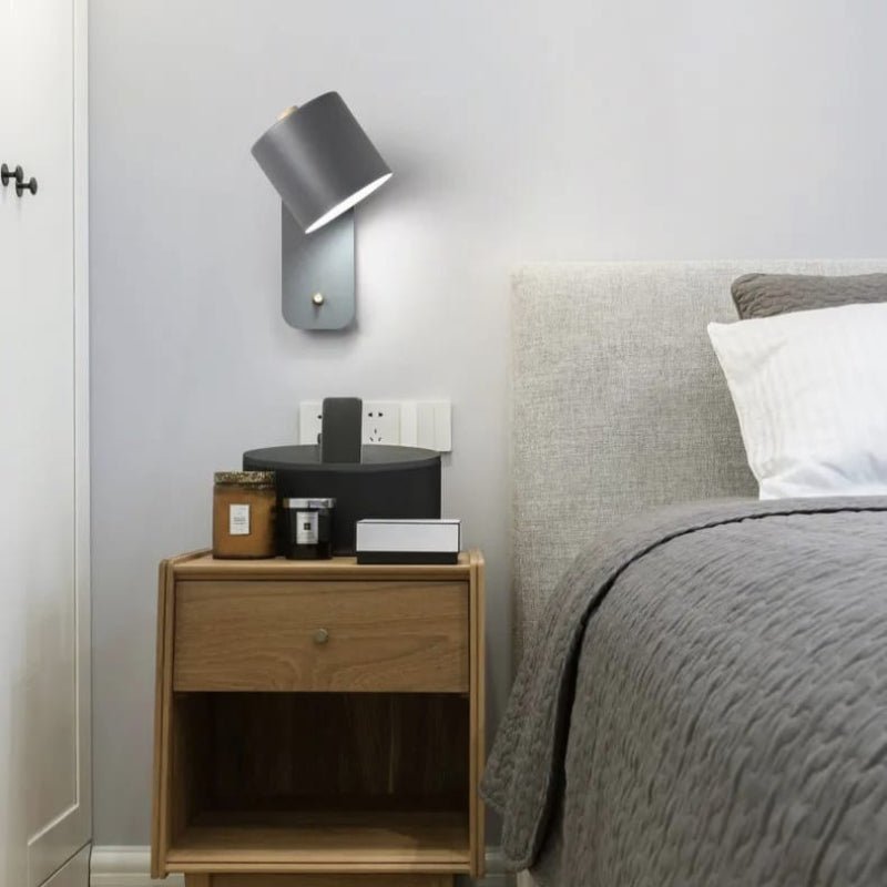 Nordic LED Wall Sconce with Switch - Lattea Global