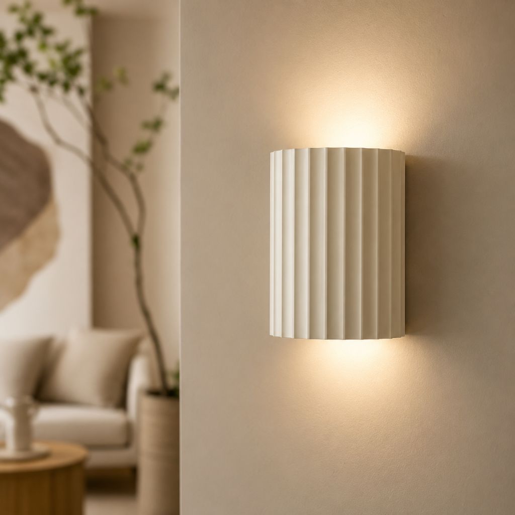 Nordic Minimalist LED Wall Lamp - Macaron Resin