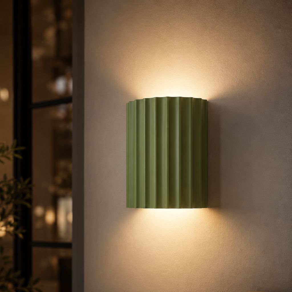 Nordic Minimalist LED Wall Lamp - Macaron Resin