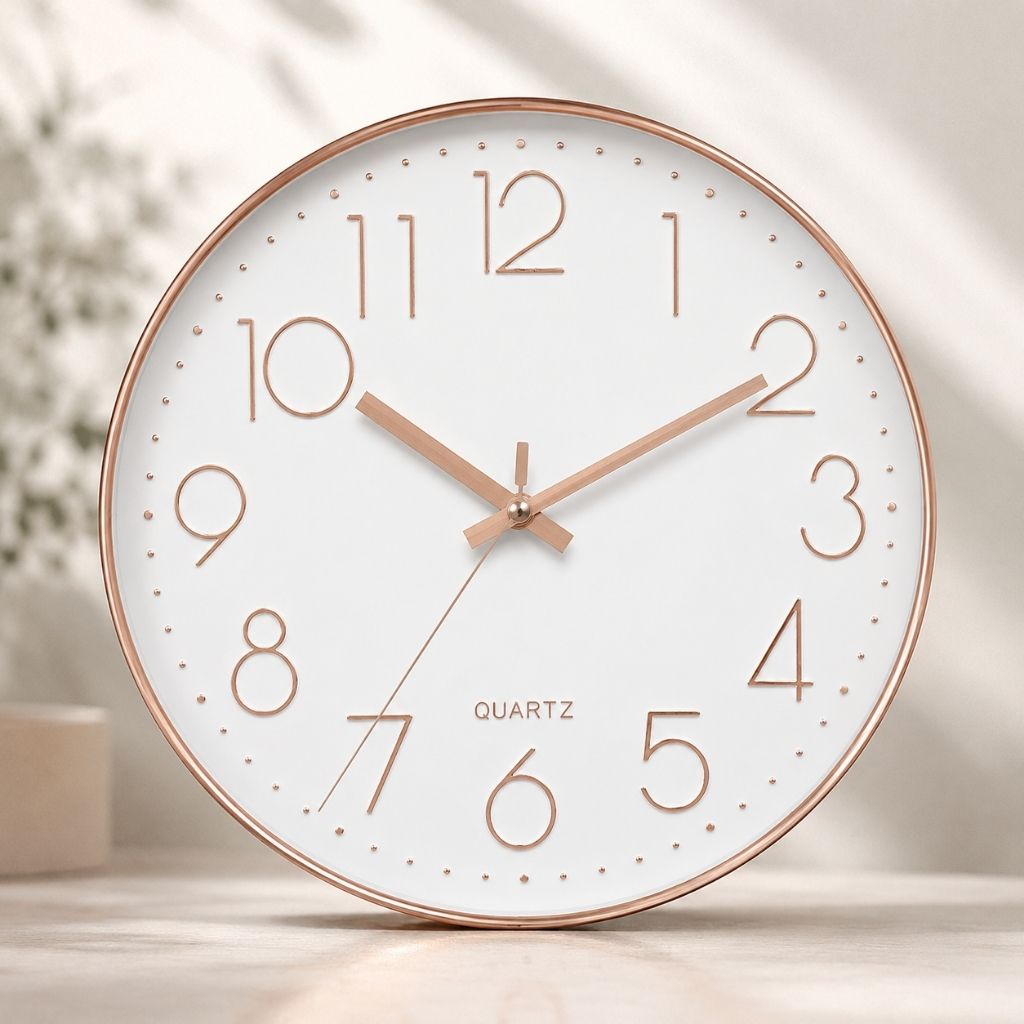 Nordic Minimalist Quartz Wall Clock