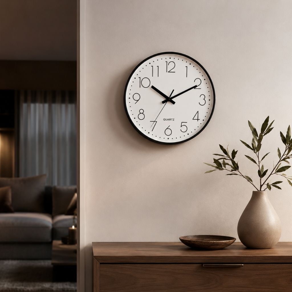 Nordic Minimalist Quartz Wall Clock