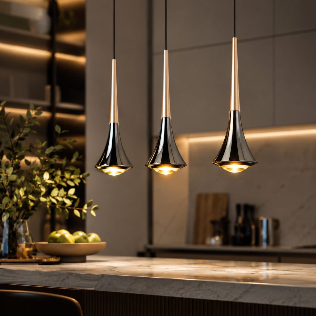 Nordic Water Drop LED Pendant Light