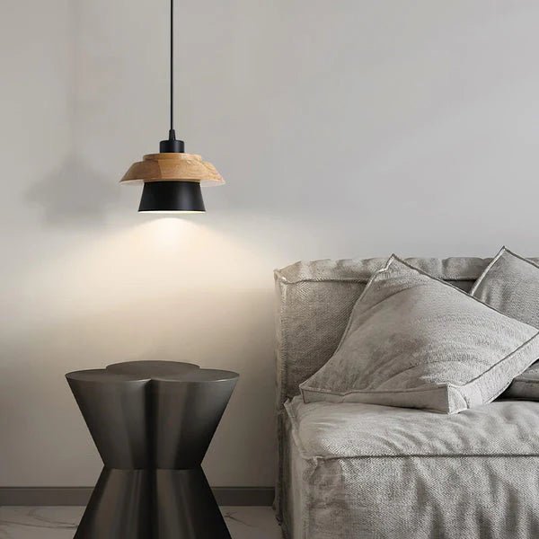 Nordic Wood LED Pendant Lamp - Lattea Global