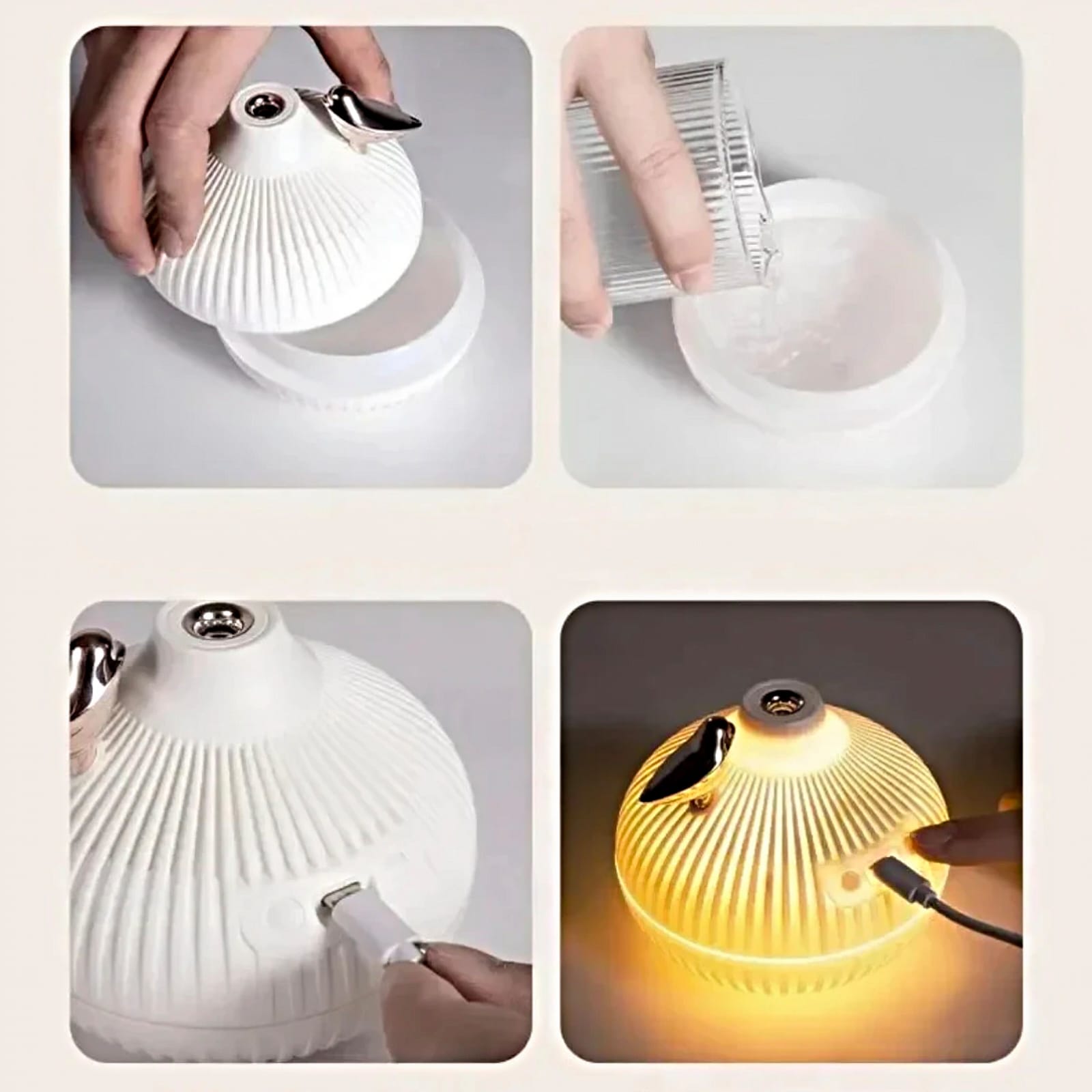 Onion Portable Air Humidifier With LED