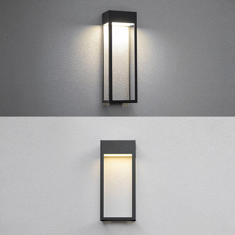 Outdoor Wall LED Lamp – Modern Nordic Design for Gardens and Patios - Lattea Global