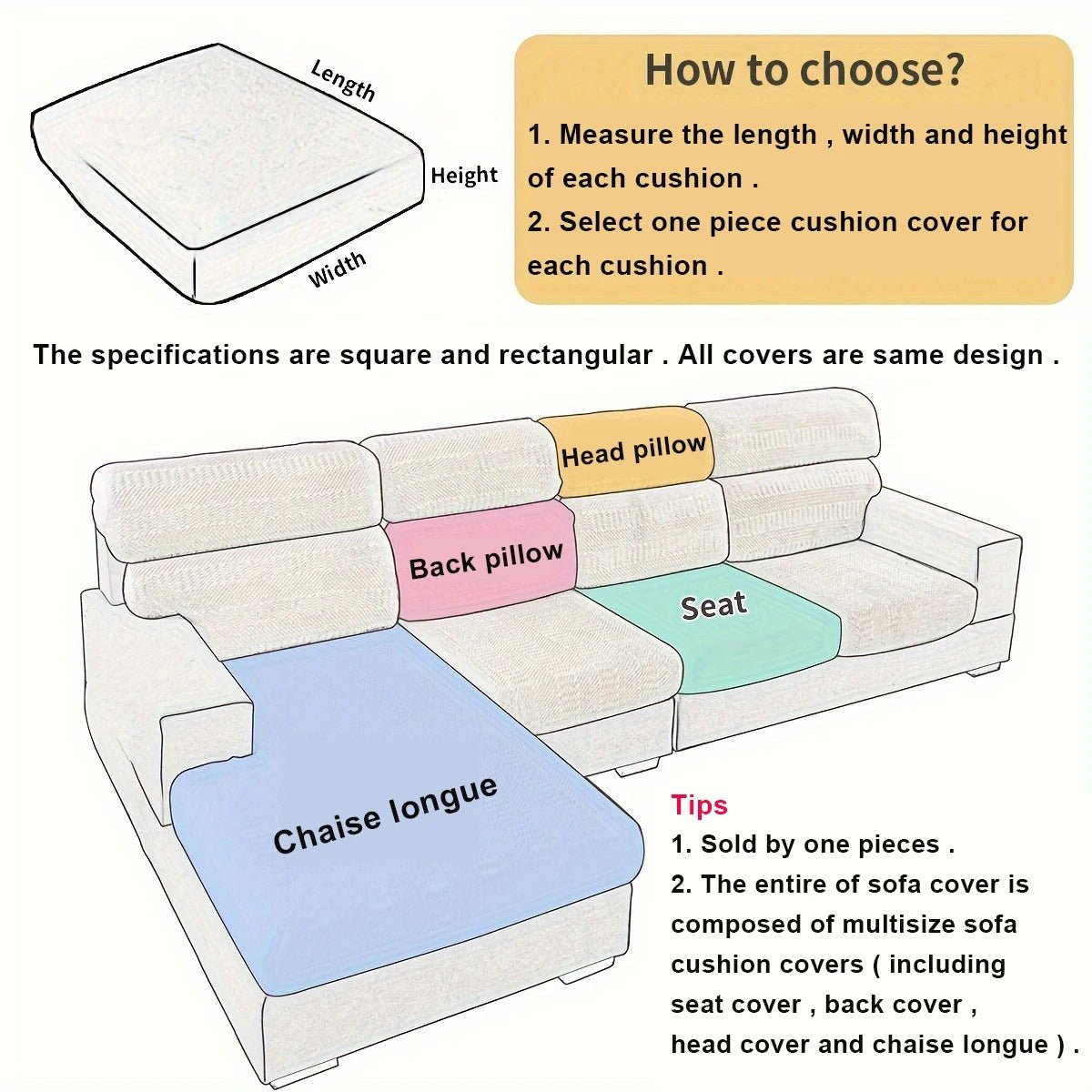 Pet Friendly Stretch Sofa Cover Washable Furniture Protector - Lattea Global