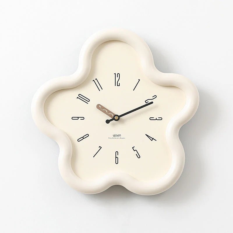 PetalTime - 3D Flower Pendulum Wall Clock with Silent Movement - Lattea Global