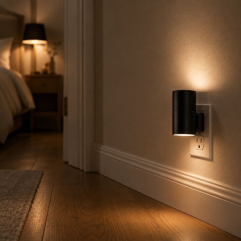 Plug-in LED Night Light with Dusk-to-Dawn Sensor