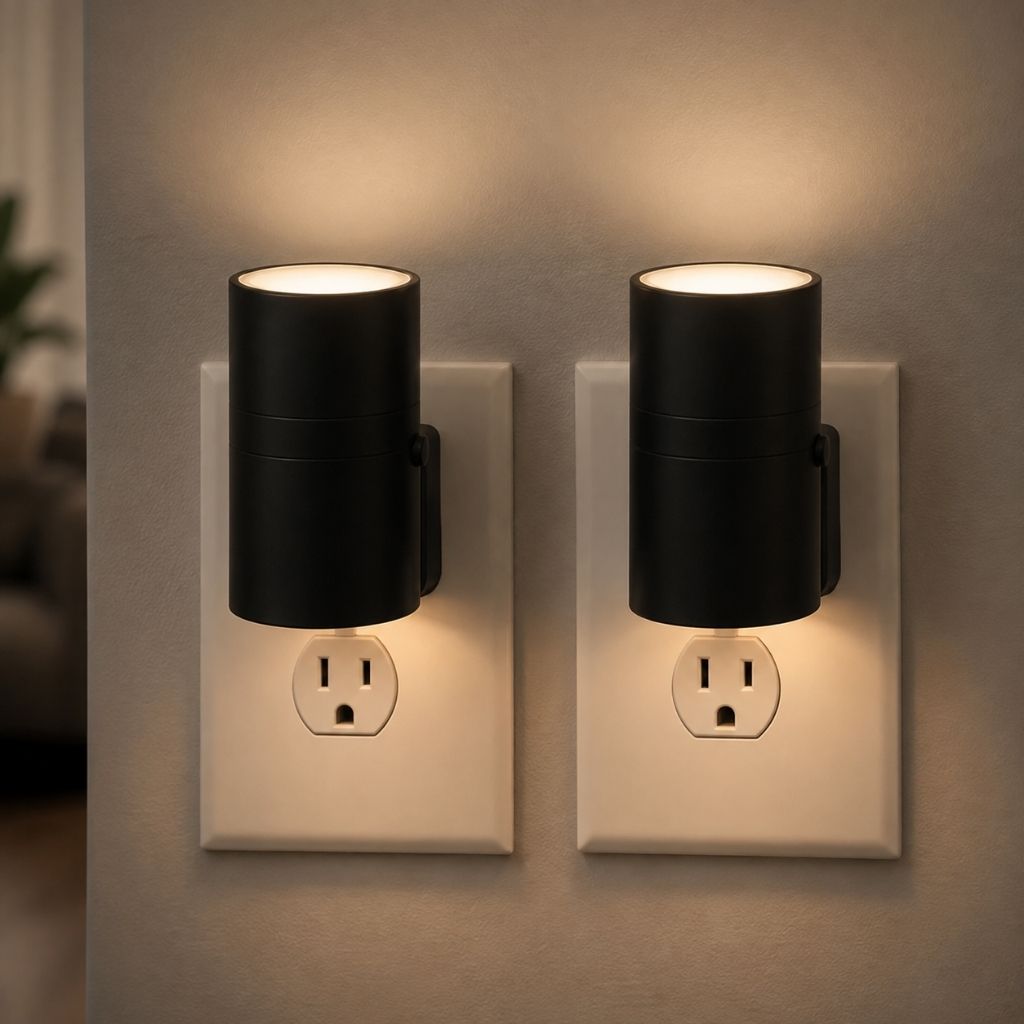 Plug-in LED Night Light with Dusk-to-Dawn Sensor