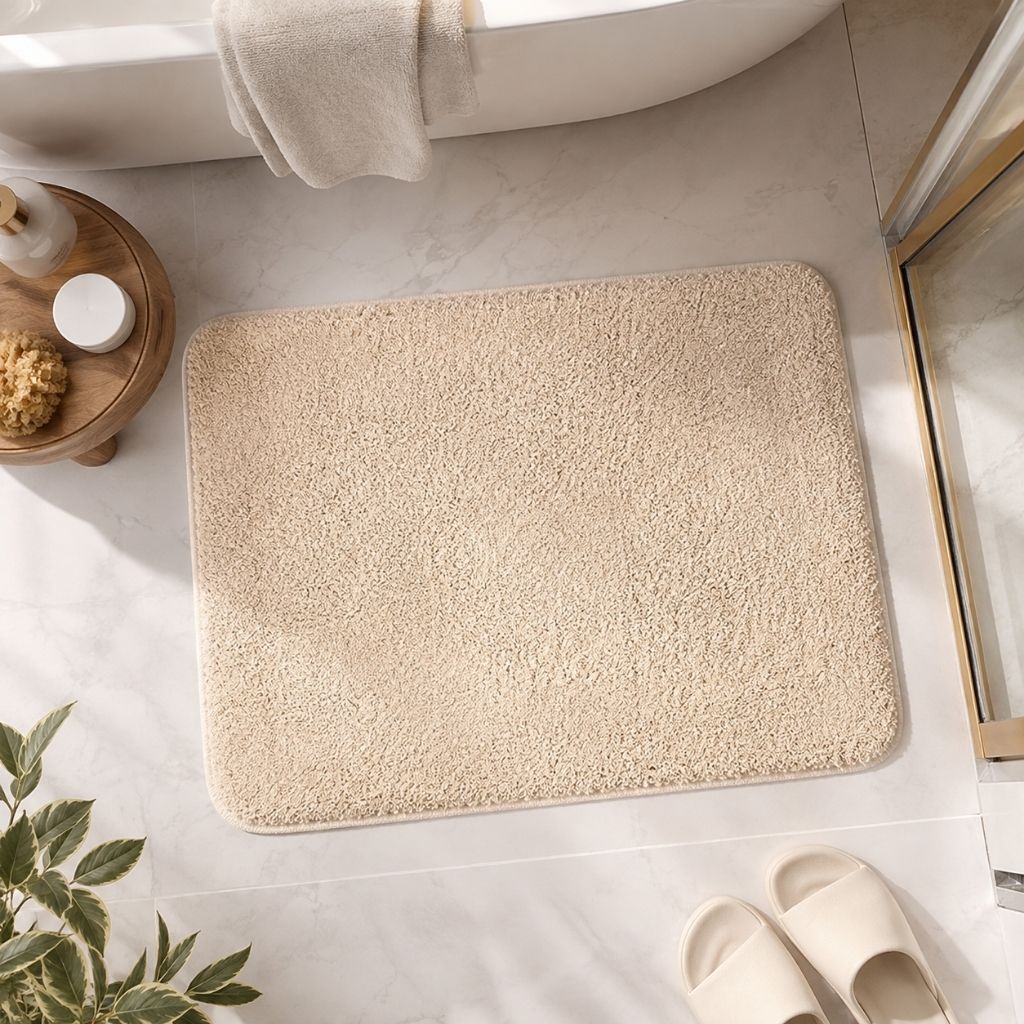 Plush Absorbent Non-Slip Bathroom Mat