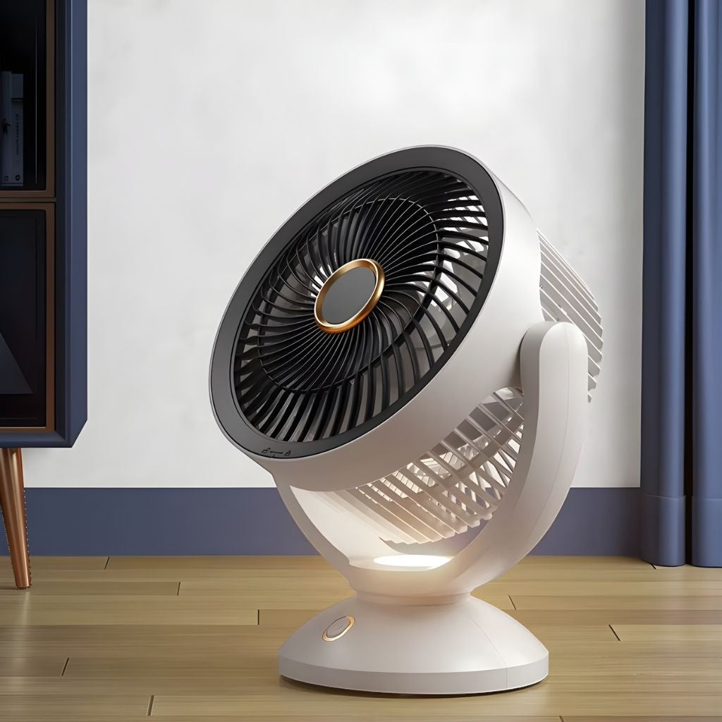 Portable Wireless Air Cooling Fan with Night Light - Lattea