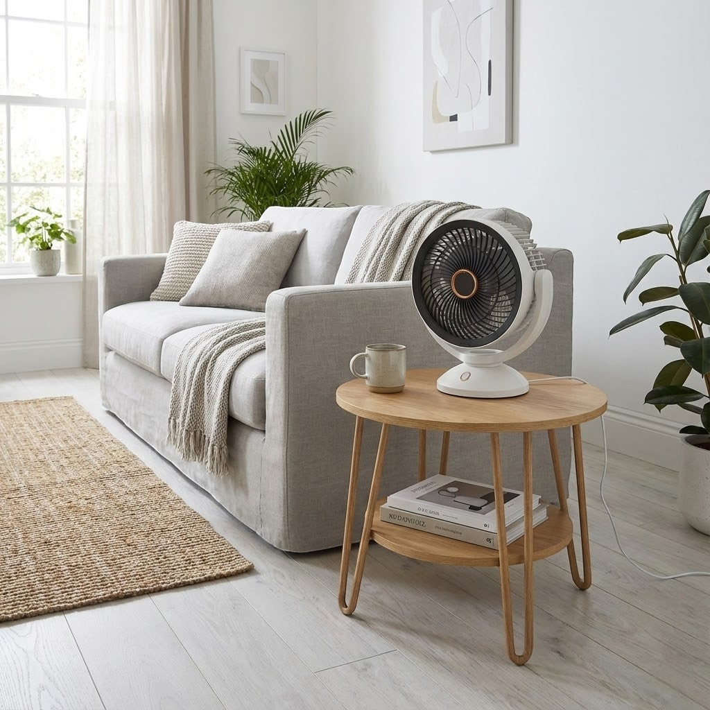 Portable Wireless Air Cooling Fan with Night Light - Lattea